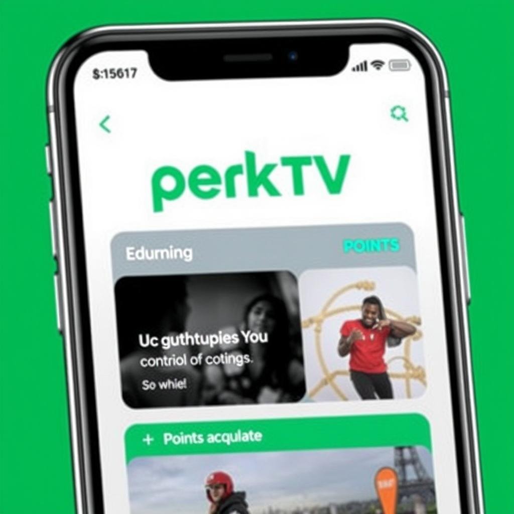 App Perk TV su smartphone