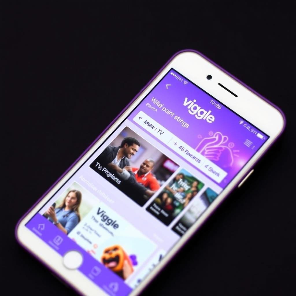 App Viggle su smartphone