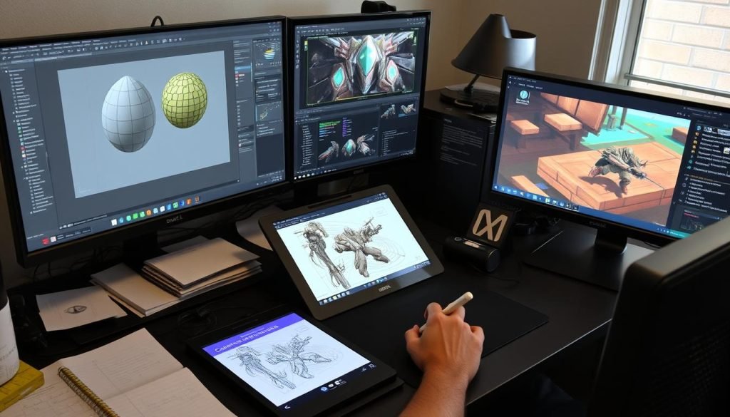 Creatore di contenuti gaming che guadagna soldi nel 2025