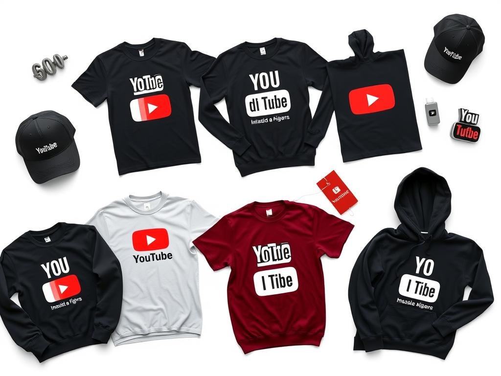 Esempi di merchandising di YouTuber italiani di successo