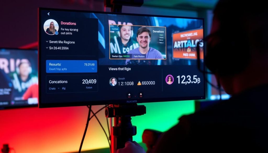 Streamer che guadagna soldi giocando nel 2025 su Twitch