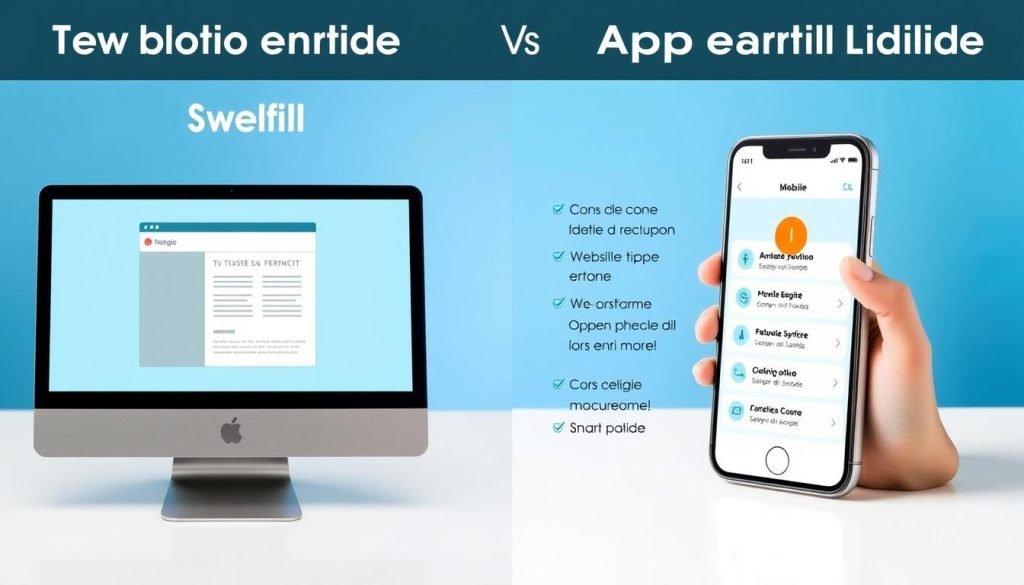 Confronto tra guadagno tramite web e app su dispositivi diversi