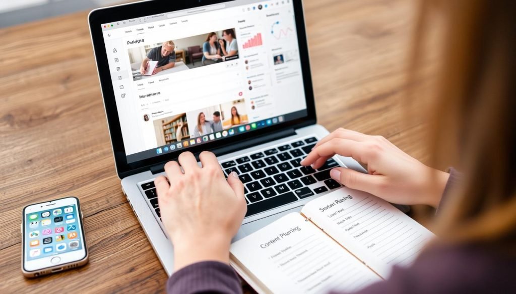 Creazione di contenuti su piattaforme social per guadagnare gratis