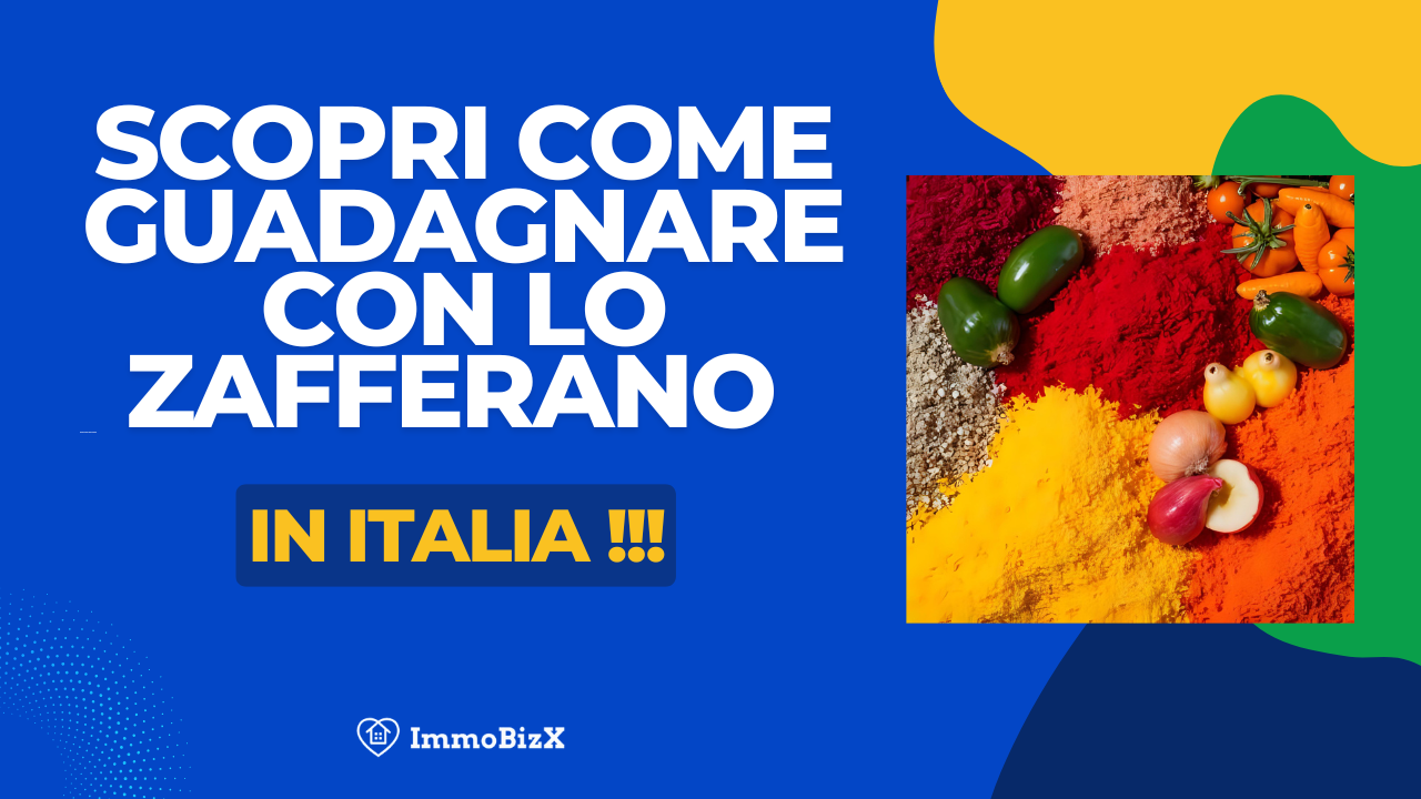 Scopri Come Guadagnare con lo Zafferano in Italia