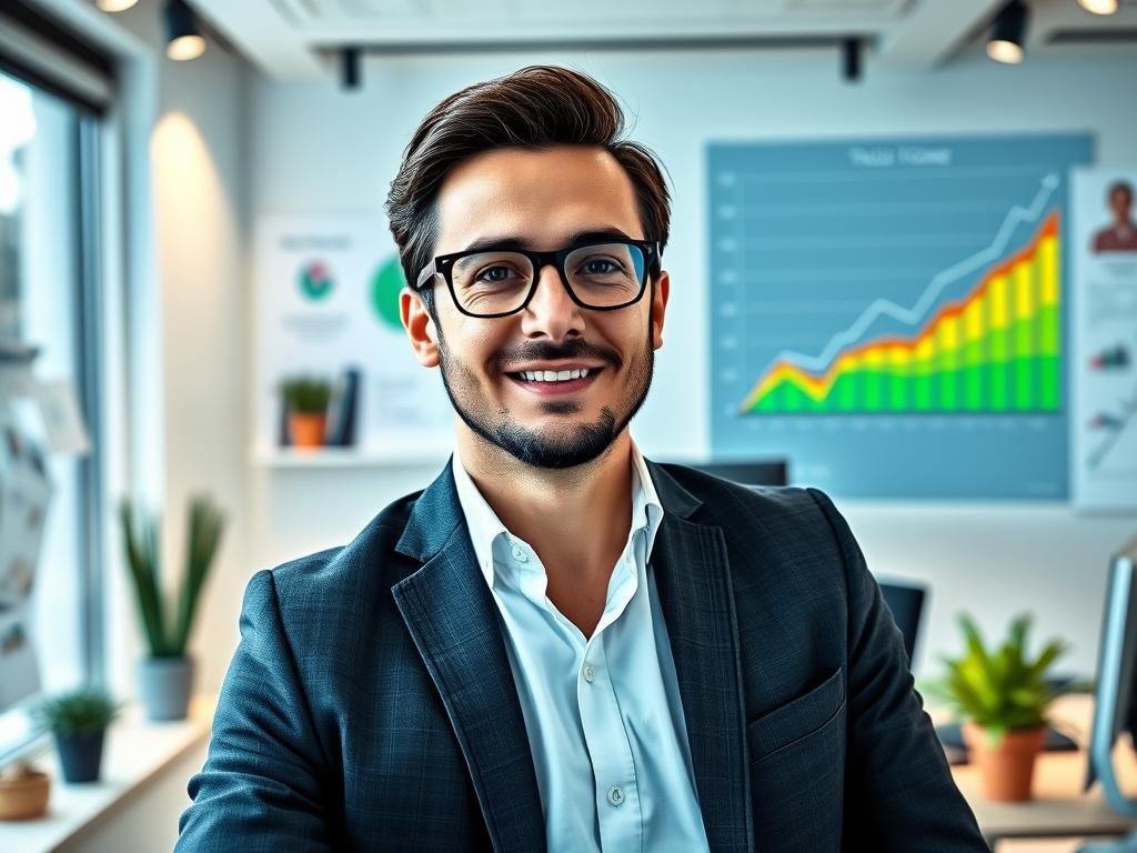 Imprenditore italiano che ha creato con successo flussi di reddito passivo