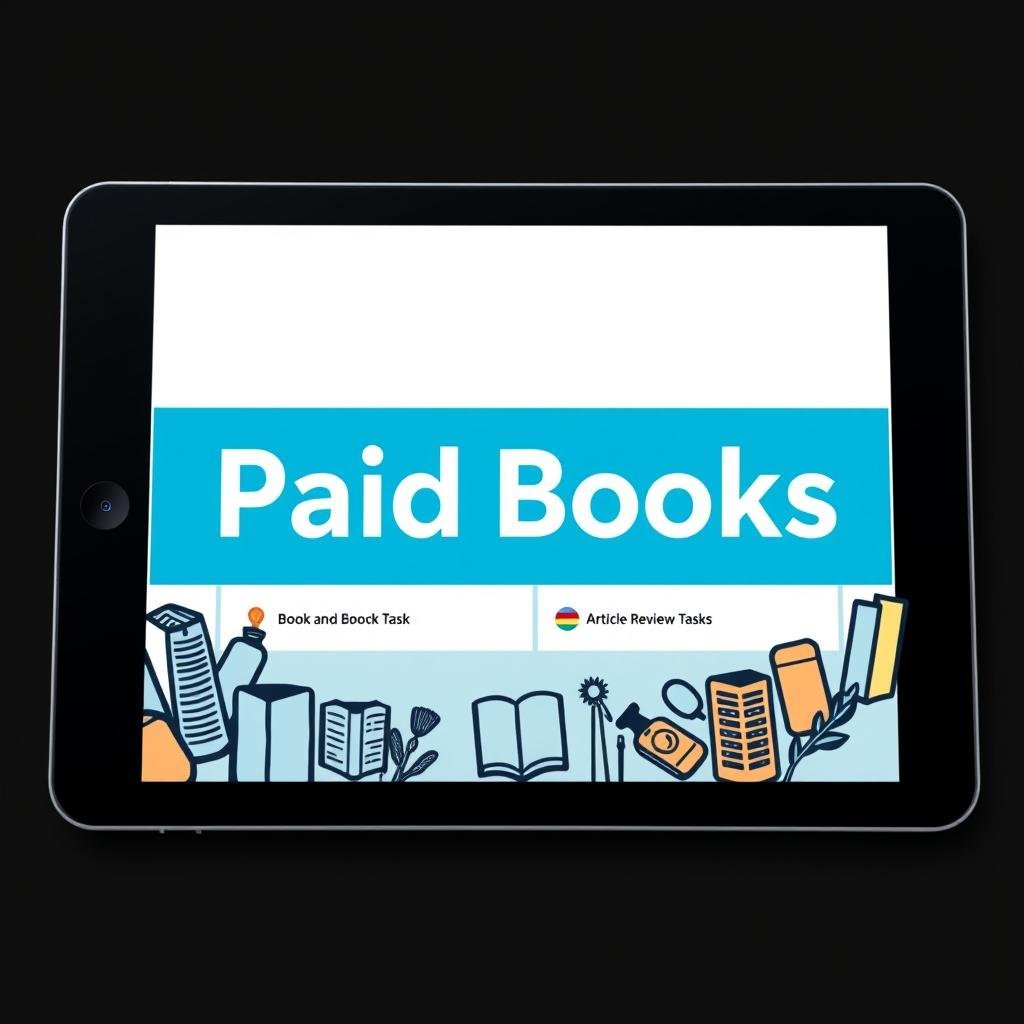 Logo di Paid Books, piattaforma per recensioni di libri e articoli