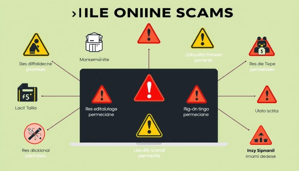 Segnali d'allarme per evitare truffe online